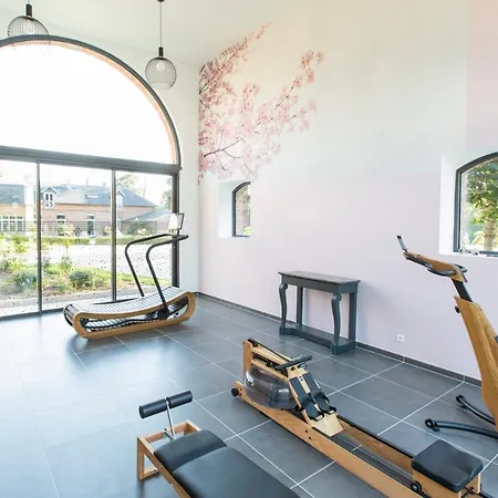 Aux Petits Lapins De Sorval, Sauna Prive, Fitness 빌라